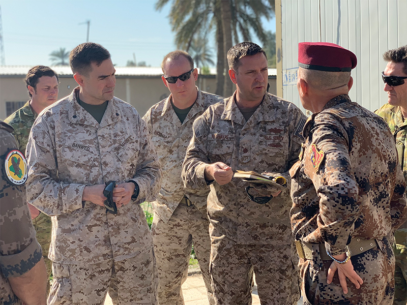 Steve Neuhaus in his U.S. Navy uniform
